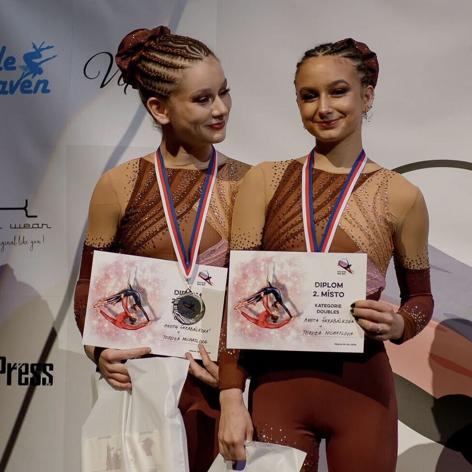 Tereza Michajlova a Aneta Škrabálková