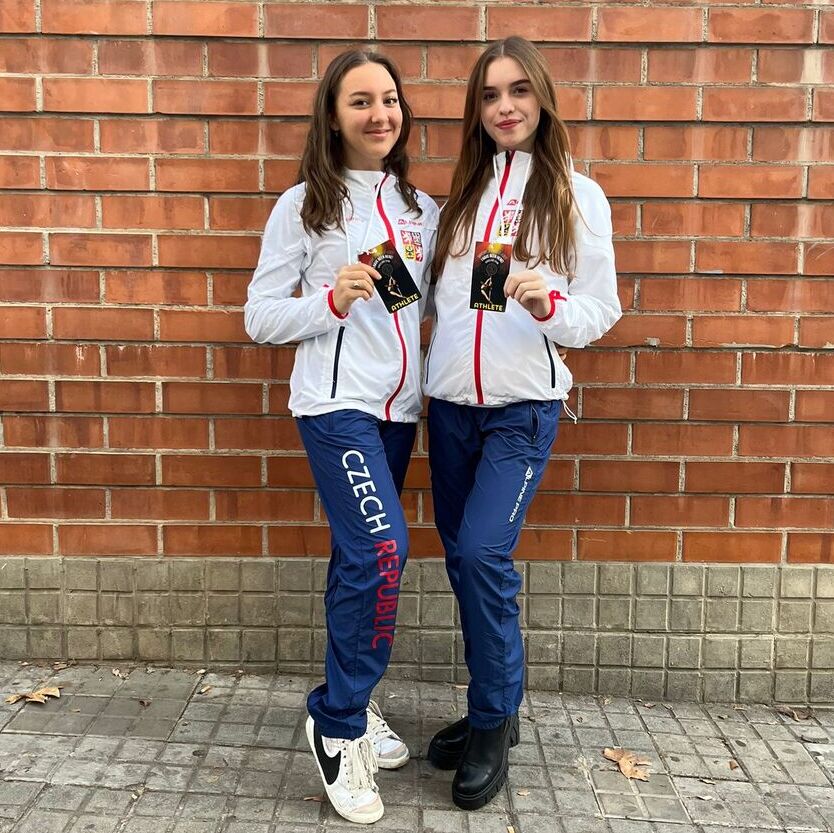 Lenka Biskupová a Kateřina Jůzová