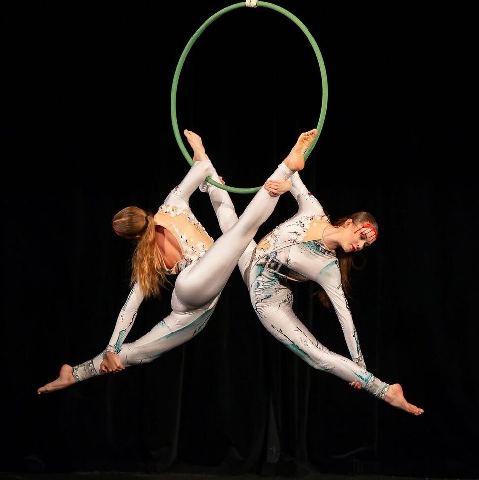 Laura Leščišinová a Nina Horňáková